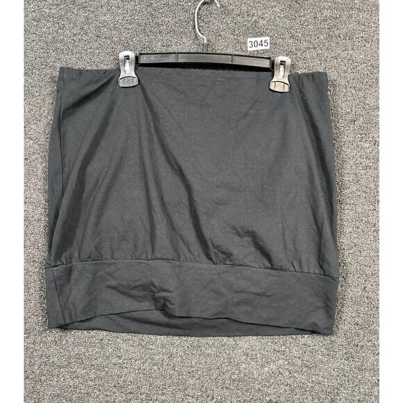 Boston Proper Halter Top Womens Size XL Black Lined Blouse - Picture 1 of 5